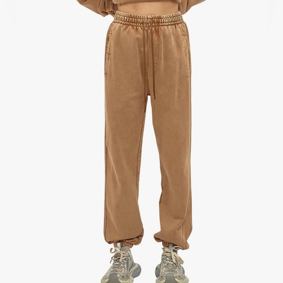 NWOT Acid Washed Joggers - Picture 7 of 9